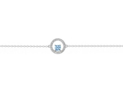 Loumya Silver | Bracelet | Argent | Oxyde de Zirconium | Bleu | 70300378