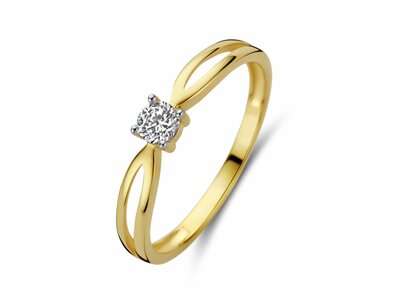 Loumya Gold "Or" | Bague | Or Jaune | Oxyde de Zirconium | GR4894BZ