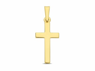 Loumya Gold "Or" | Pendentif | Or Jaune | Croix | 26x101mm | KR0258GE