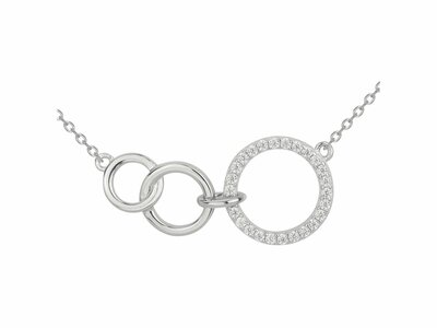 Loumya Silver | Collier | Argent | Oxyde de Zirconium | 70700993