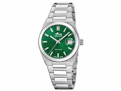 Lotus | Homme | Automatique | Acier Inoxydable | Vert | ø39mm | 18999/3