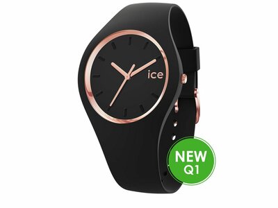 Ice-Watch | Femme | Ice Glam | Black Rose Gold | Small+ | ø37mm | 024521