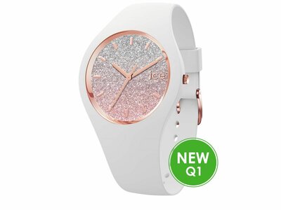 Ice-Watch | Femme | Ice Lo | White Pink | Small+ | ø37mm | 024519