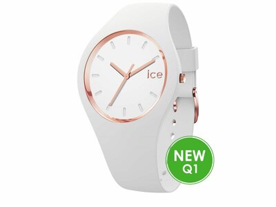 Ice-Watch | Femme | Ice Glam | White Rose-Gold | Small+ | ø37mm | 024522