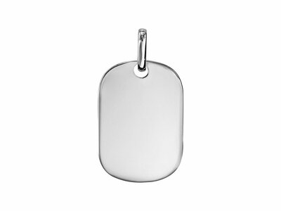 Loumya Silver | Pendentif Prestige | Argent | 18x25.70mm | Personnalisable | 078694