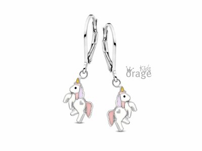 Orage Kids | Boucles D'Oreilles | Argent | Licorne | O/5822/A