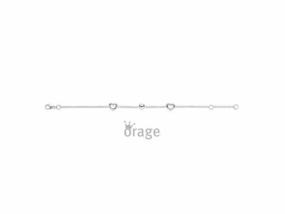 Orage Kids | Bracelet | Argent | Coeur | A/4830/17-A