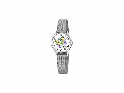 Lotus | Enfant | Quartz | Milanaus Argenté | Papillon | ø23mm | 18571/K