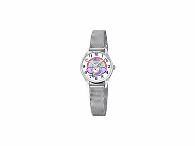 Lotus | Enfant | Quartz | Milanais Argenté | Licorne | ø23mm | 18571