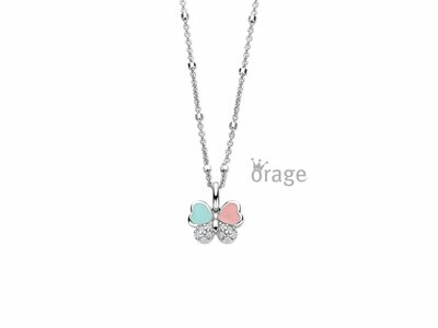 Orage Kids | Collier | Argent | Papillon | K2985