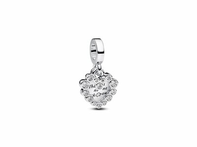 Pandora | Charm | Double Cœur Scintillant | 793765C01