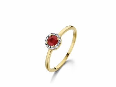 Loumya Gold "Or" | Bague | Or Jaune | Rubis 0.310ct | 057470/R