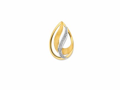 Loumya Gold "Or" | Pendentif | Or Jaune | Bicolore | Diamants 0.065 | 068575/A
