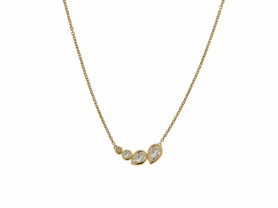 Loumya Gold "Or" | Collier | Or Jaune | Diamants 0.38ct | 068117/A