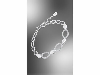 Lotus Silver | Bracelet | Argent | Oxyde de Zirconium | LP3811-2/1