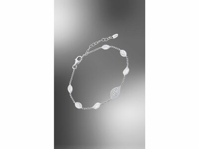 Lotus Silver | Bracelet | Argent | Oxyde de Zirconium | LP3843-2/1
