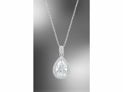 Lotus Silver | Collier | Argent | Oxyde de Zirconium | LP3789-1/1