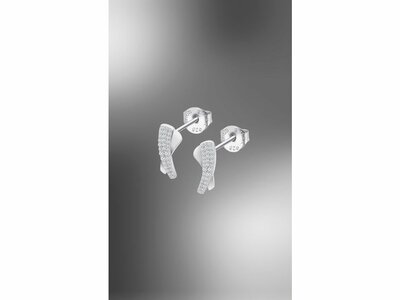 Lotus Silver | Boucles d'Oreilles | Argent | Oxyde de Zirconium | LP3845-4/1