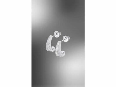 Lotus Silver | Boucles d'Oreilles | Argent | Oxyde de Zirconium | LP3853-4/1
