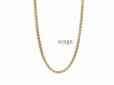 Orage | Collier | Plaqué Or | BA208