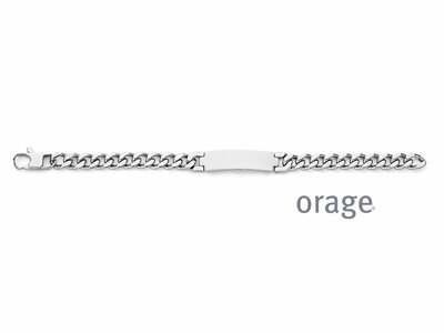 Orage | Bracelet | Acier | Identité | Personnalisable | AW153