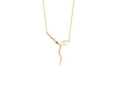 Diamanti Per Tutti | Collier | Plaqué Or | Perle | M1656 DO