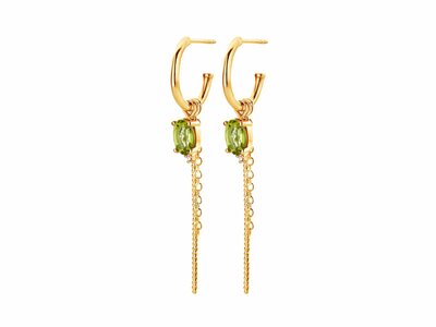 Diamanti Per Tutti | Boucles d'Oreilles | Plaqué Or | Diamants | M2039 DO