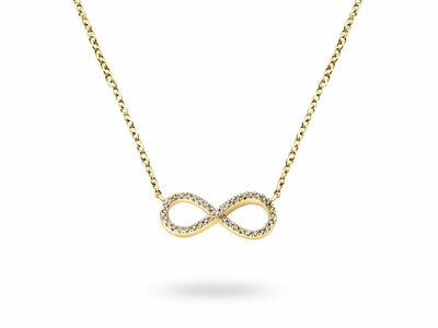 Diamanti Per Tutti | Collier | Plaqué Or | Diamants | M2202 DO