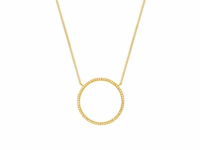 Diamanti Per Tutti | Collier | Plaqué Or | Diamants | M2112-3S3
