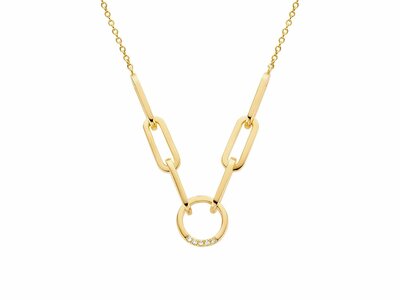 Diamanti Per Tutti | Collier | Plaqué Or | Diamants | M1991 DO
