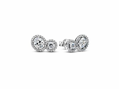 Pandora | Boucles d'Oreilles | Halo Embrace | 293774C01