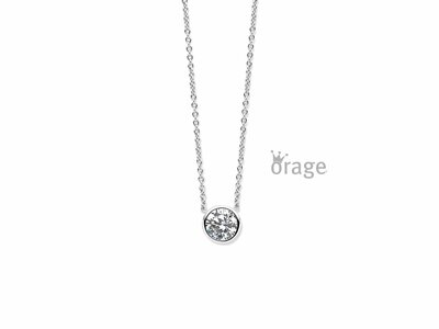 Orage | Collier | Argent | Oxyde de Zirconium | K2855