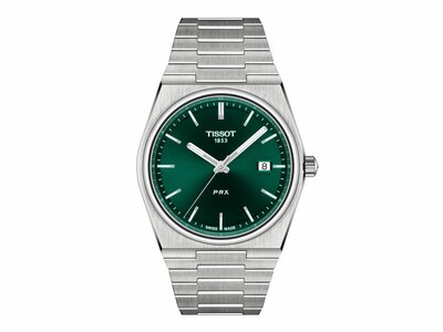 Tissot | Homme | Quartz | PRX | Acier Inoxydable | Vert | ø40mm | T137.410.11.091.00