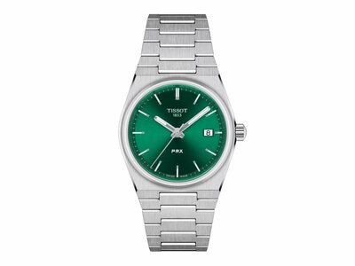Tissot | Femme | Quartz | PRX | Acier Inoxydable | ø35mm | Vert | T1372101108100