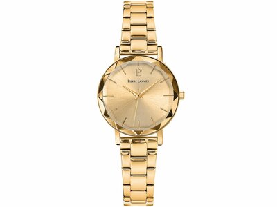 Pierre Lannier | Femme | Quartz | Acier Inoxydable | Doré | ø30mm | 012P542