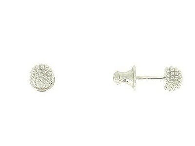 Pesavento | Boucles d'Oreilles | Pixel | Argent | ø5.5mm | WPXLO172