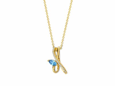 N.Princess | Collier | Plaqué Or | Oxyde de Zirconium | N5F64