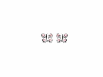 N.Princess | Boucles d'Oreilles | Argent | Papillon | DPA064