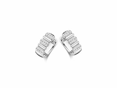 Naiomy Silver | Boucles d'Oreilles | Argent | Oxyde de Zirconium | N5C64