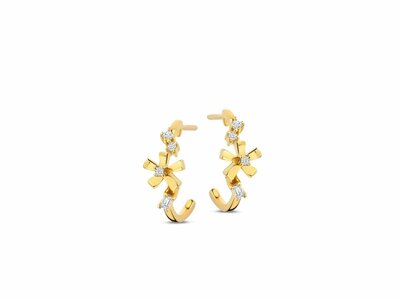 Naiomy Silver | Boucles d'Oreilles | Plaqué Or | Oxyde de Zirconium | N5G56