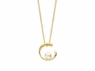Naiomy Silver | Collier | Plauqé Or | Perle | N5I61