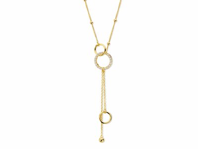 Naiomy Silver | Collier | Plaqué Or | Oxyde de Zirconium | N5J56