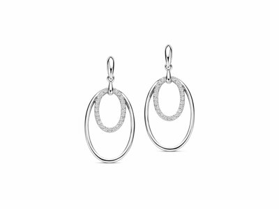 Naiomy Silver | Boucles d'Oreilles | Argent | Oxyde de Zirconium | N5B61