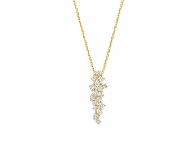 Naiomy Silver | Collier | Plaqué Or | Oxyde de Zirconium | N5D62