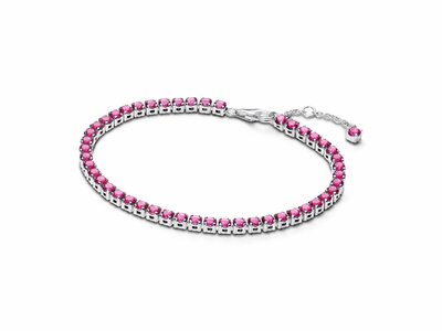 Pandora | Bracelet | Rivière Rose Scintillant | 591469C04