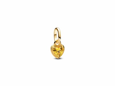 Pandora | Charm | Mini Dangle | Coeur Doré | 763862C01