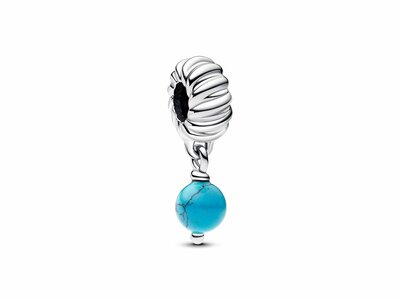 Pandora | Charms | Pandora | Argent | Turquoise | 793901C01