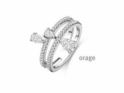 Orage | Bague | Argent | Oxyde de Zirconium | BA243