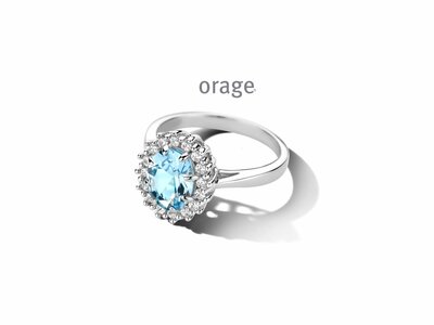 Orage | Bague | Argent | Oxyde De Zirconium | BA310