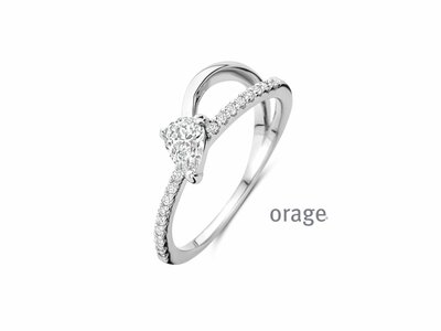 Orage | Bague | Argent | Oxyde de Zirconium | BA328